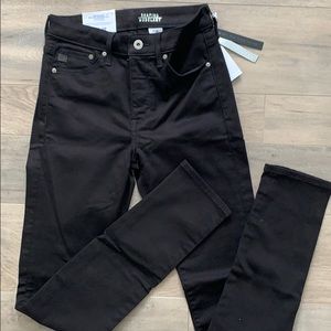 H&M Shaping Stretch Skinny Jeans Black s27